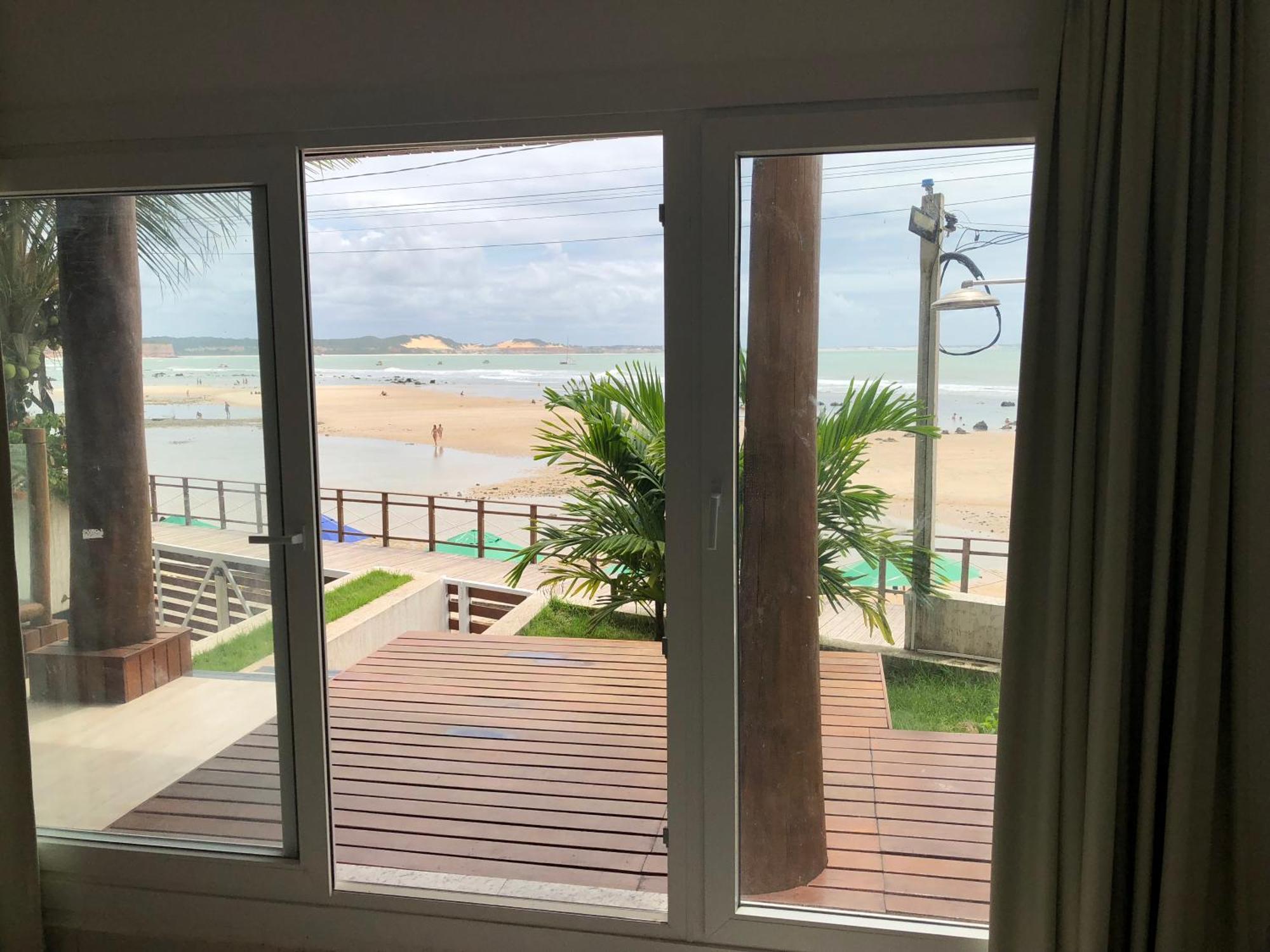 شقة Imovel Na Beira-Mar Praia de Pipa المظهر الخارجي الصورة